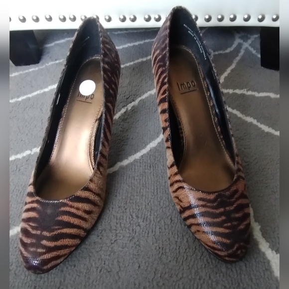 Animal Print/Tiger Print Heels " Tiffany "by Impo👠 - Picture 13 of 16